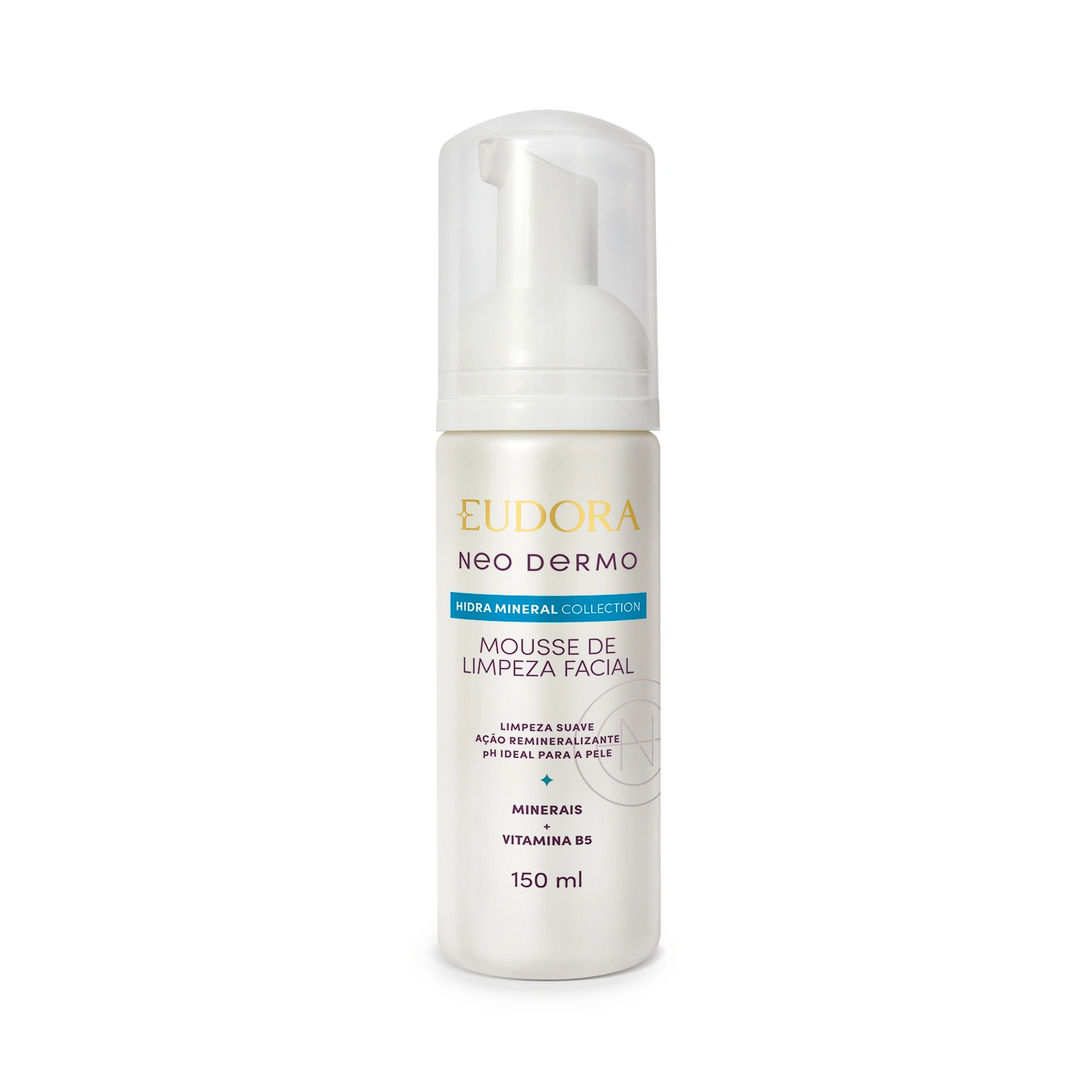 EUDORA NEO DERMO HIDRA MINERAL MOUSSE MICELAR 150ML · Padrão
