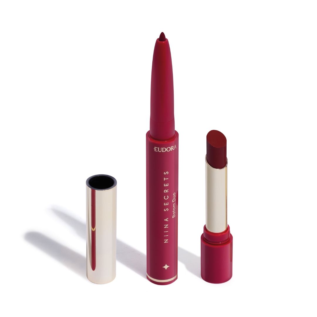 NIINA SECRETS BATOM DUO PERFECT MATCH VERMELHO 1,65g