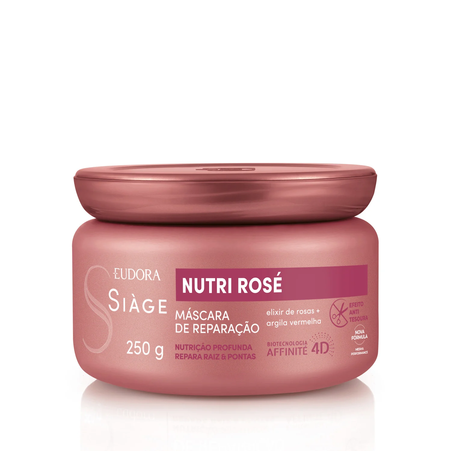 SIAGE MASCARA CAPILAR NUTRI ROSE 250g RPCK 2 · R$ 65,90